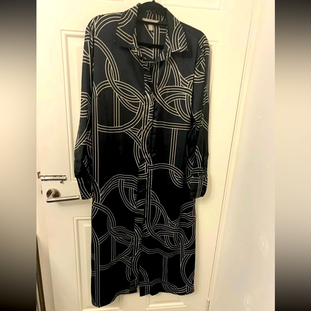 H and M black dress size medium